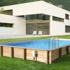 Une piscine avec ossature bois : esthétique et stable