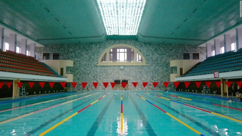 Une piscine en Corée du Nord&nbsp;&nbsp;