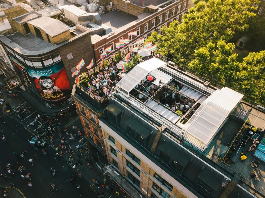 Une réalisation Abridéal à Londres : un abri en rooftop&nbsp;&nbsp;