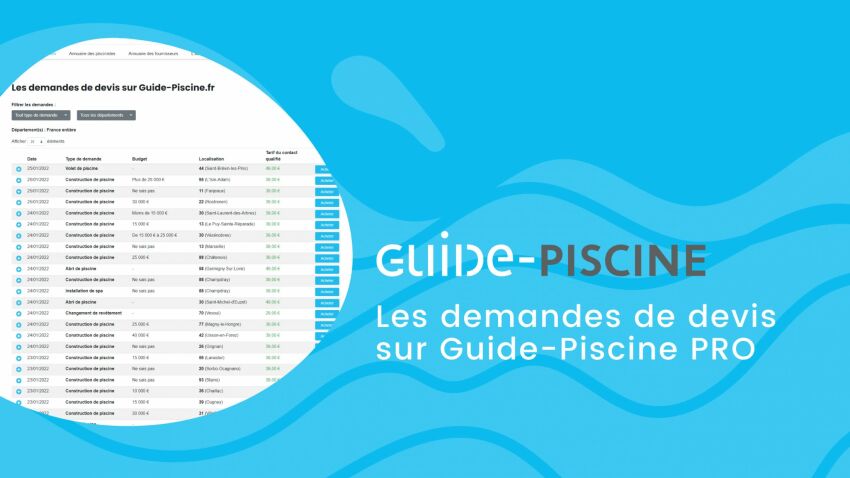 VIDEO : Comment acheter des demandes de devis sur Guide-Piscine ?
&nbsp;&nbsp;