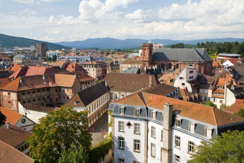 La ville de Belfort dans le 90&nbsp;&nbsp;