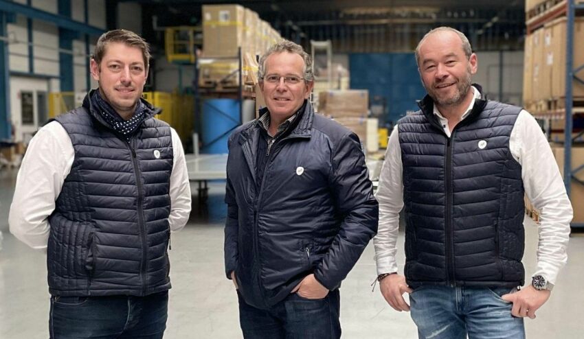 Vincent Deschamps, Directeur des Opérations, Vincent Sigwalt, Directeur Commercial France et
Christian Metz, Directeur Commercial Général&nbsp;&nbsp;