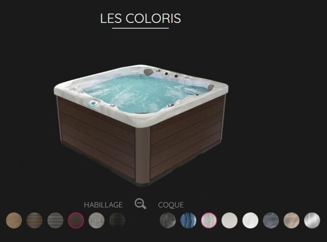 Visualisez votre futur spa en 3D et configurez-le en ligne selon vos envies !