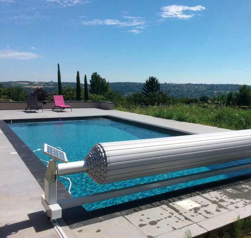 Volet de piscine Slide & Roll, par Azenco&nbsp;&nbsp;