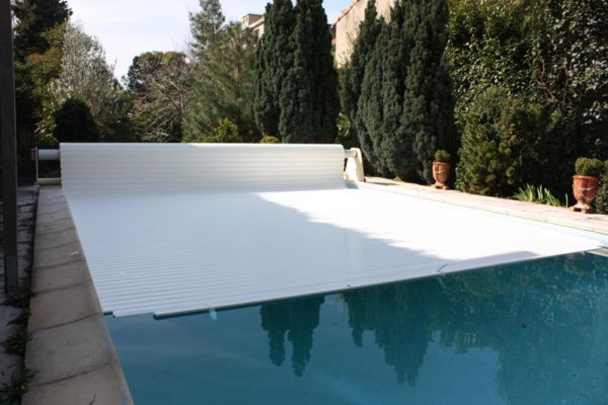 Enrouleur De Couverture Solaire Pour Piscine Hors Sol - Tissu Oxford, 3 Tailles (16/18/20ft), Fixation Anti-vent