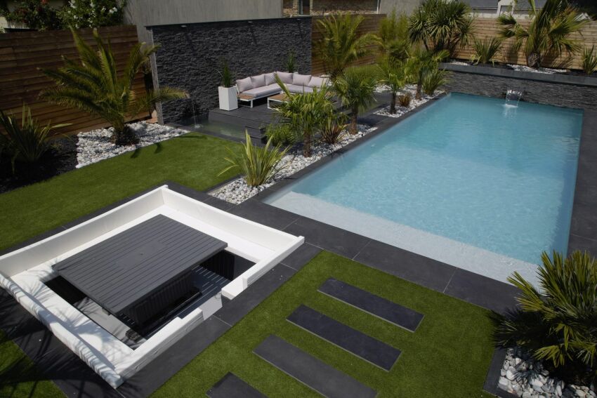 Volet immergé Mayotte par Sofatec - société AM Piscines (44) 
