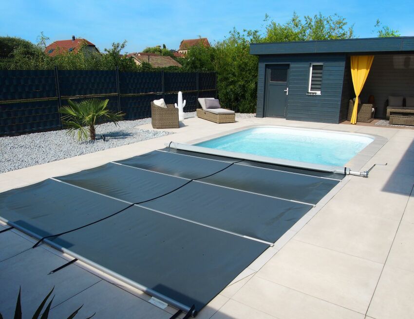 WaluCover Starlight, couverture à barres pour piscine&nbsp;&nbsp;