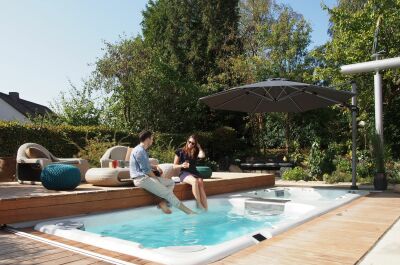 WaluDeck, une terrasse mobile piscine tendance et design par Walter Pool