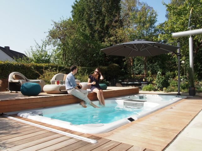 WaluDeck Spa, terrasse mobile pour spa de nage