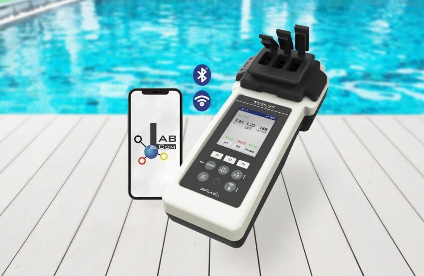 Water-i.d. présente la nouvelle version de son système de mesure pour l'eau de la piscine : PoolLab 2.0&nbsp;&nbsp;