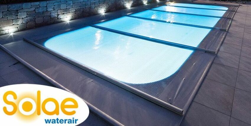 Couverture de Piscine Solaire Multi-Usages Solae Waterair