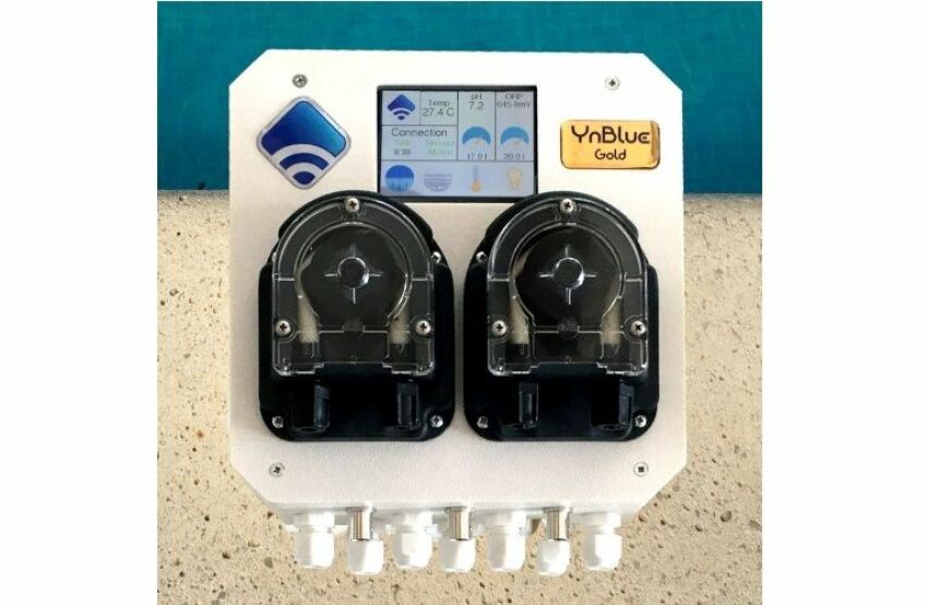 YnBlue, solution de gestion automatique de l'eau de la piscine&nbsp;&nbsp;