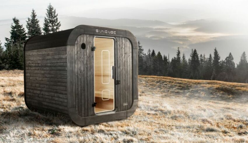 Zoom sur Suncube, des saunas finlandais design&nbsp;&nbsp;